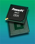 IBM PowerPC 405L PBGA module.