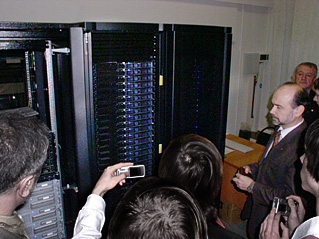 Демонстрация суперкомпьютерного комплекса НИВЦ МГУ